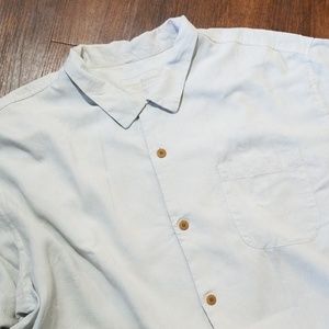 Tommy Bahama 100% silk camp shirt tropical print